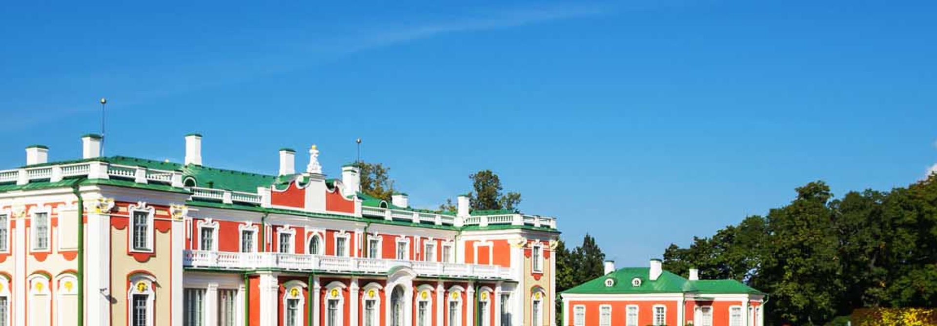Kadriorg Park and KUMU Art Museum, Estonia