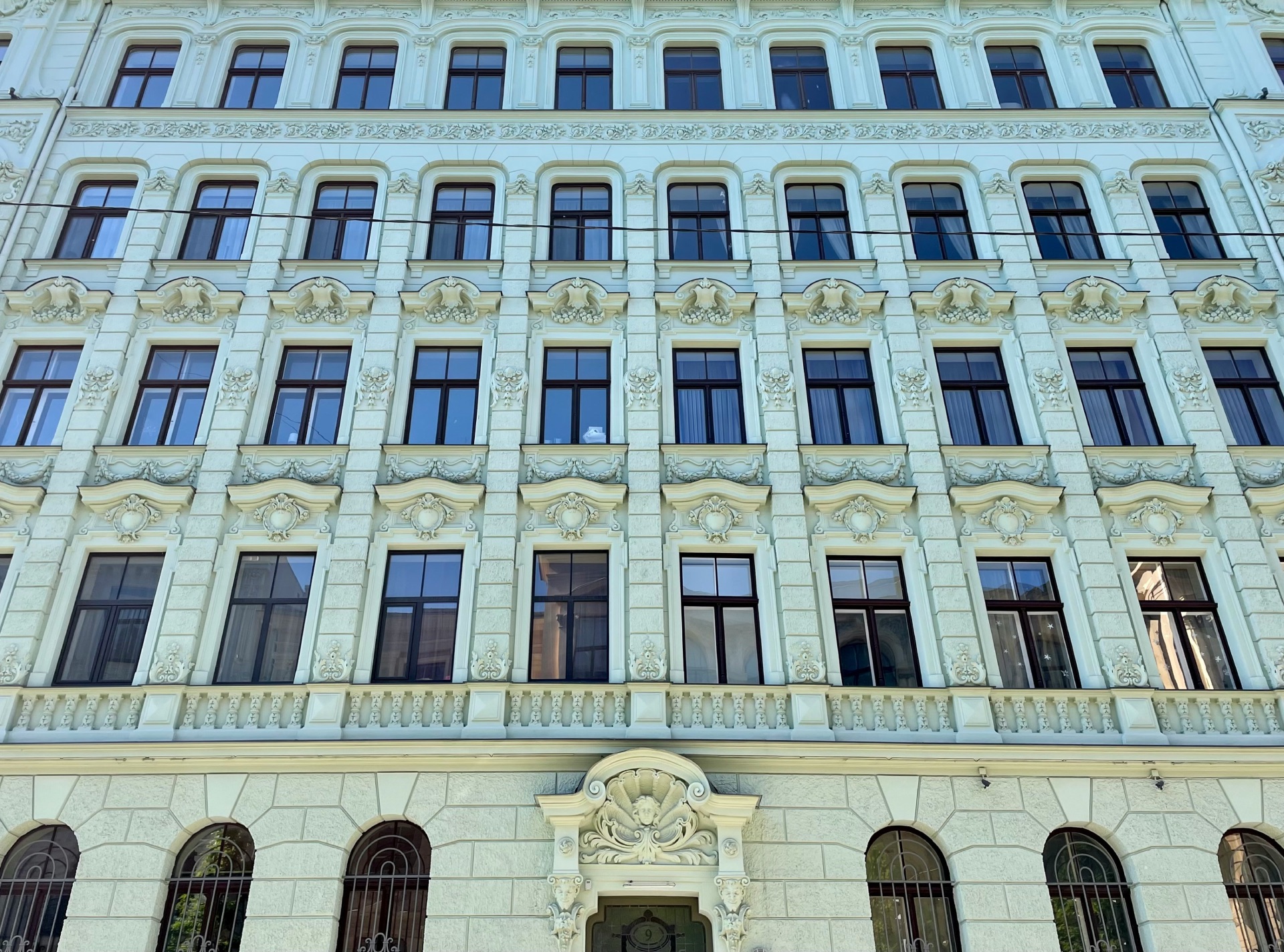 Riga Art Nouveau district, Latvia